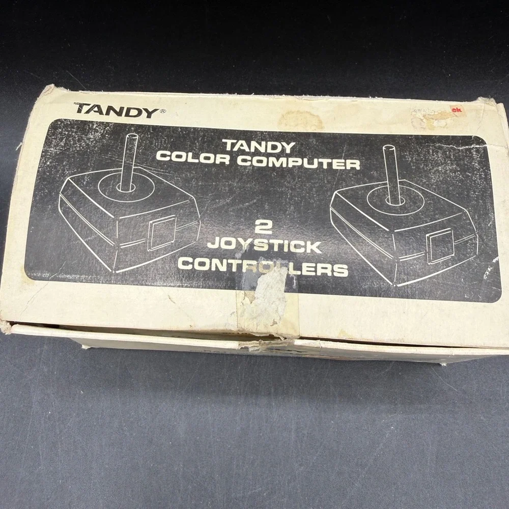 Vintage Tandy Joystick Controllers for Color Computer 26-3008A Untested